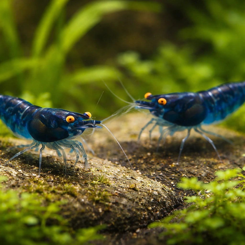 Topaz Blue — Shrimp for sale UK — AI pair planted view