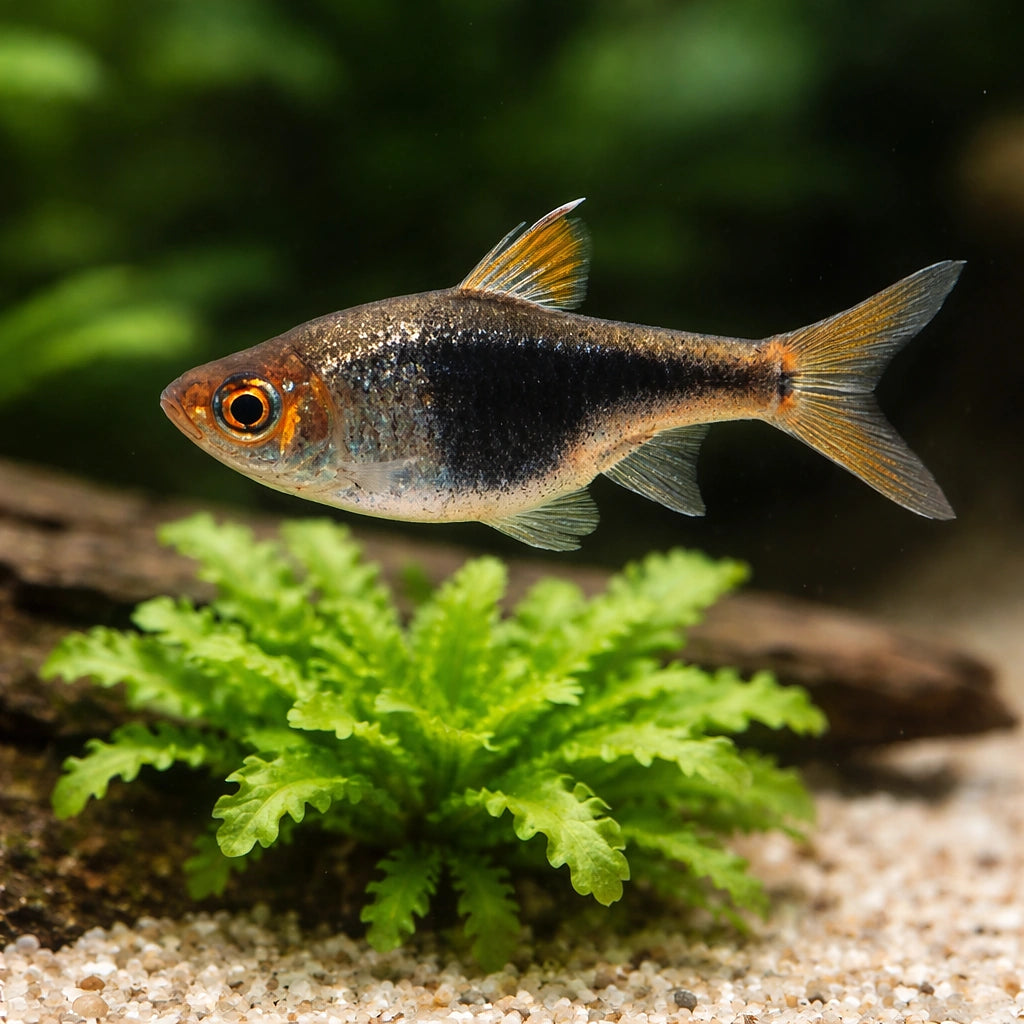 Trigonostigma Heteromorpha — Rasboras for sale UK — AI scale plant view