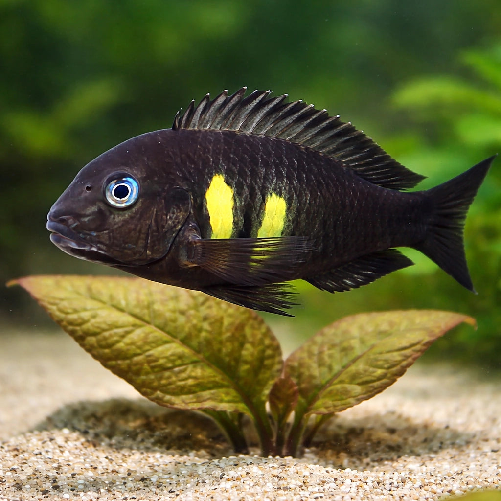 Tropheus brichardi ulwille 3 - — tropical fish for sale UK — AI scale plant view