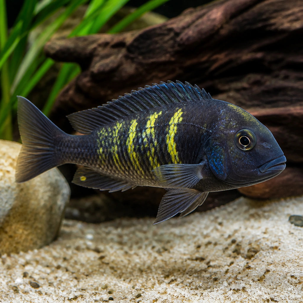 Tropheus moorii Kasakalawe — tropical fish for sale UK — AI natural aquarium view