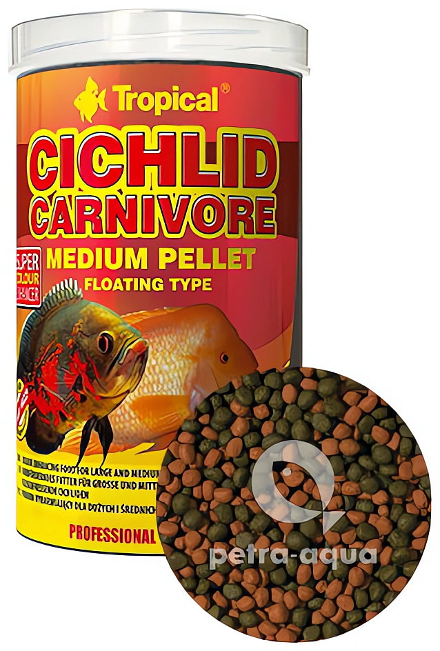 Tropical Cichlid Carnivore Medium Pellet for UK — tropical fish for sale UK
