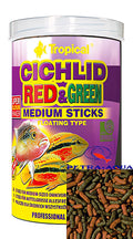 Tropical Cichlid Red & Green Med. Sticks for UK — tropical fish for sale UK