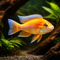 Aulonocara jacobfreibergi - UK (Aulonocara jacobfreibergi) — Aulonocara jacobfreibergi is a stunning Malawi peacock cichlid…
