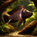 Black Pectoral Calvus - Moderate Care | UK (Altolamprologus compressiceps) — Buy Black Pectoral Calvus, a striking cichlid…