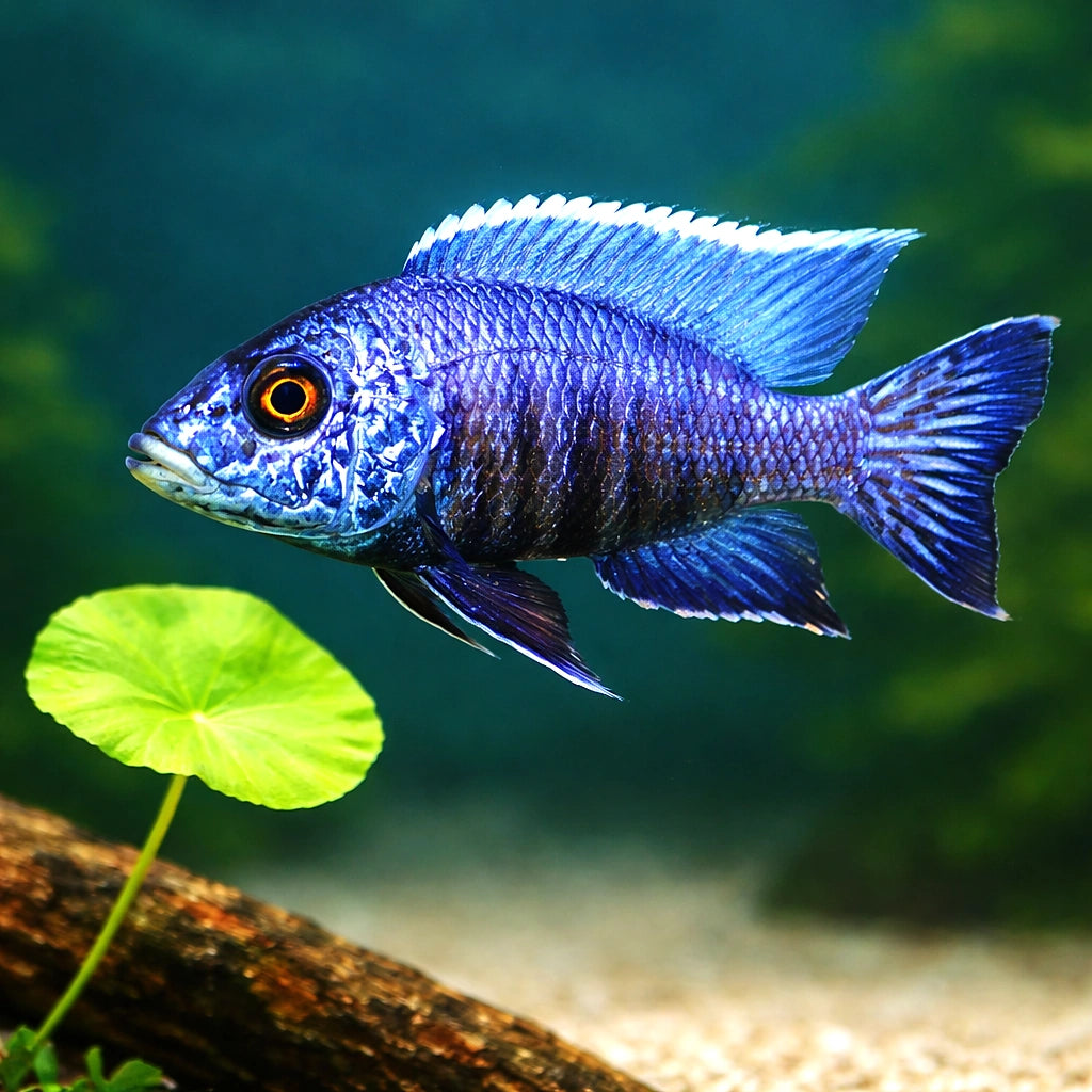Flavescent Peacock Cichlid — Aulonocara stuartgranti - Tropical Fish for Sale UK (Aulonocara stuartgranti) — Striking…