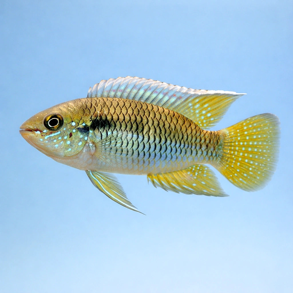 Nannacara anomala (Golden Dwarf Cichlid) - UK (Nannacara anomala) — Buy Nannacara anomala, a striking moderate-care dwarf…