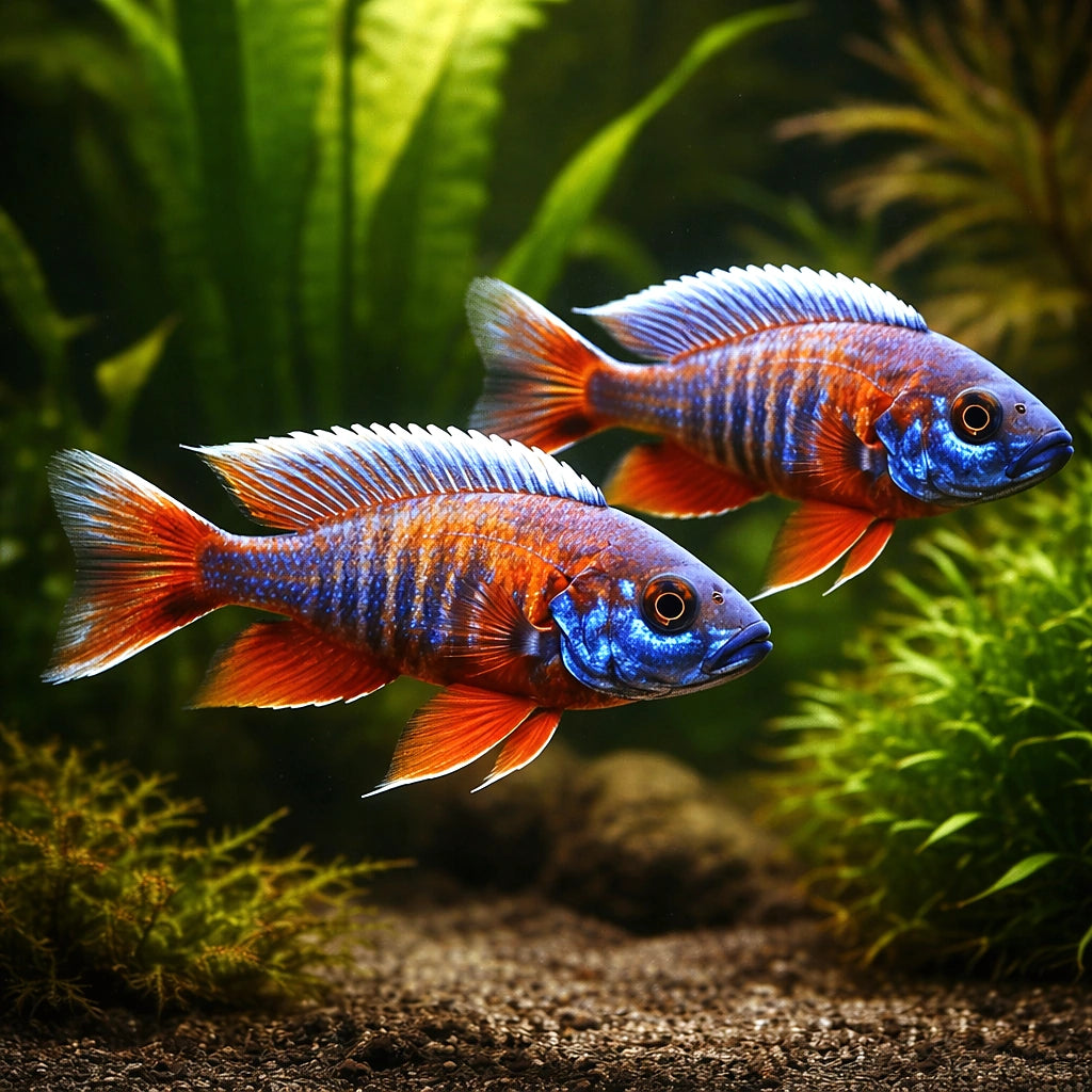 Jacobfreibergi Peacock Cichlid — Freiberg's Peacock Cichlid - UK (Aulonocara jacobfreibergi) — Add bold colour to your…