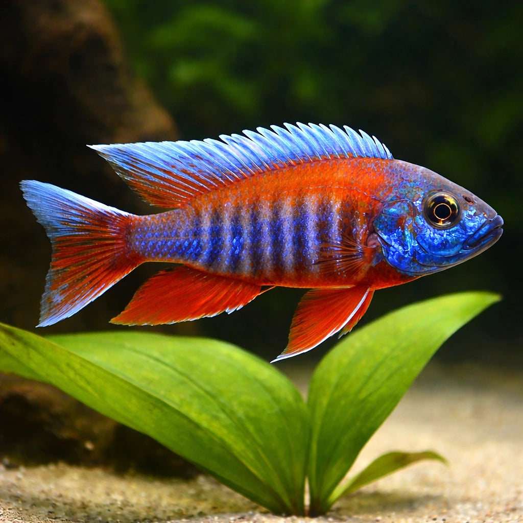 Jacobfreibergi Peacock Cichlid — Freiberg's Peacock Cichlid - UK (Aulonocara jacobfreibergi) — Add bold colour to your…