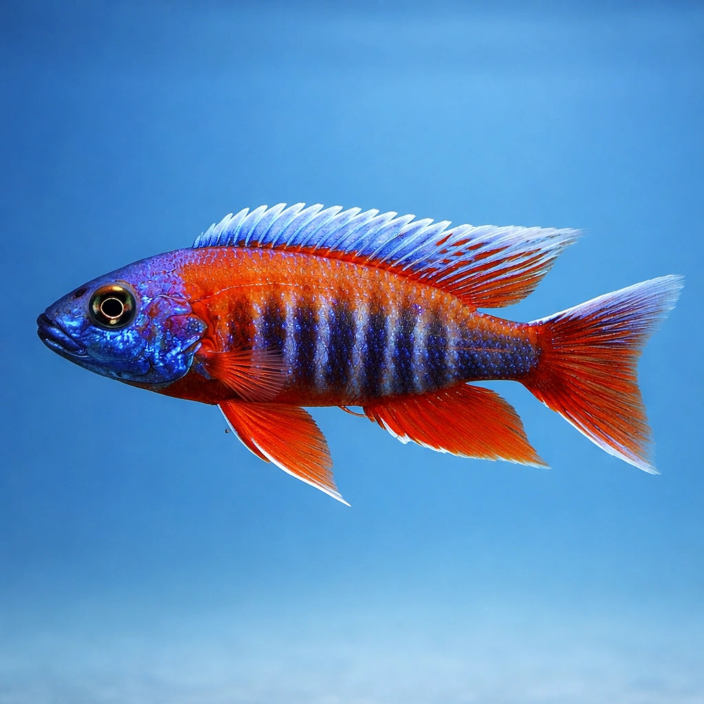 Jacobfreibergi Peacock Cichlid — Freiberg's Peacock Cichlid - UK (Aulonocara jacobfreibergi) — Add bold colour to your…