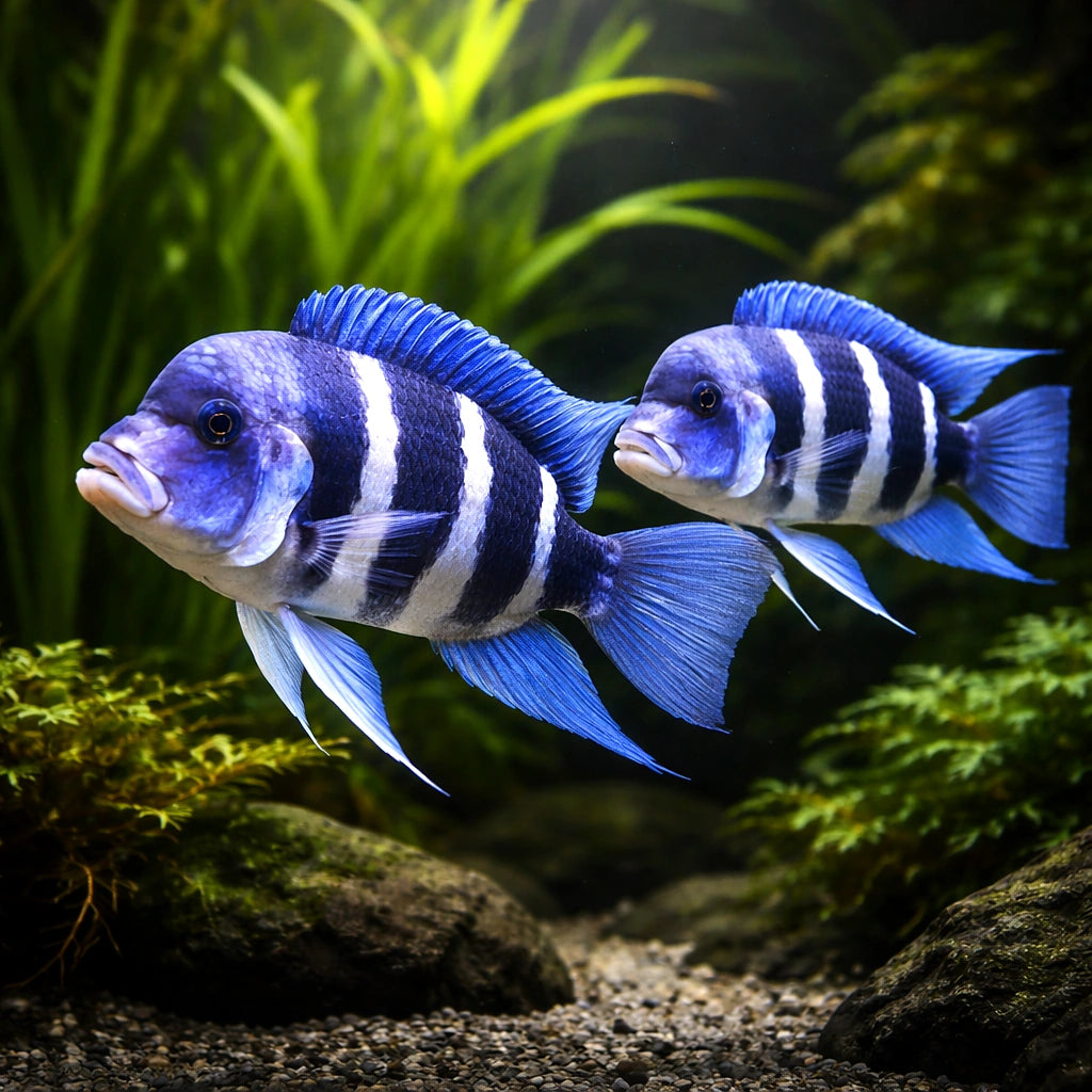 Humphead Cichlid - Tropical Fish for Sale UK (Cyphotilapia frontosa) — Add a striking Humphead Cichlid to your setup — pair…