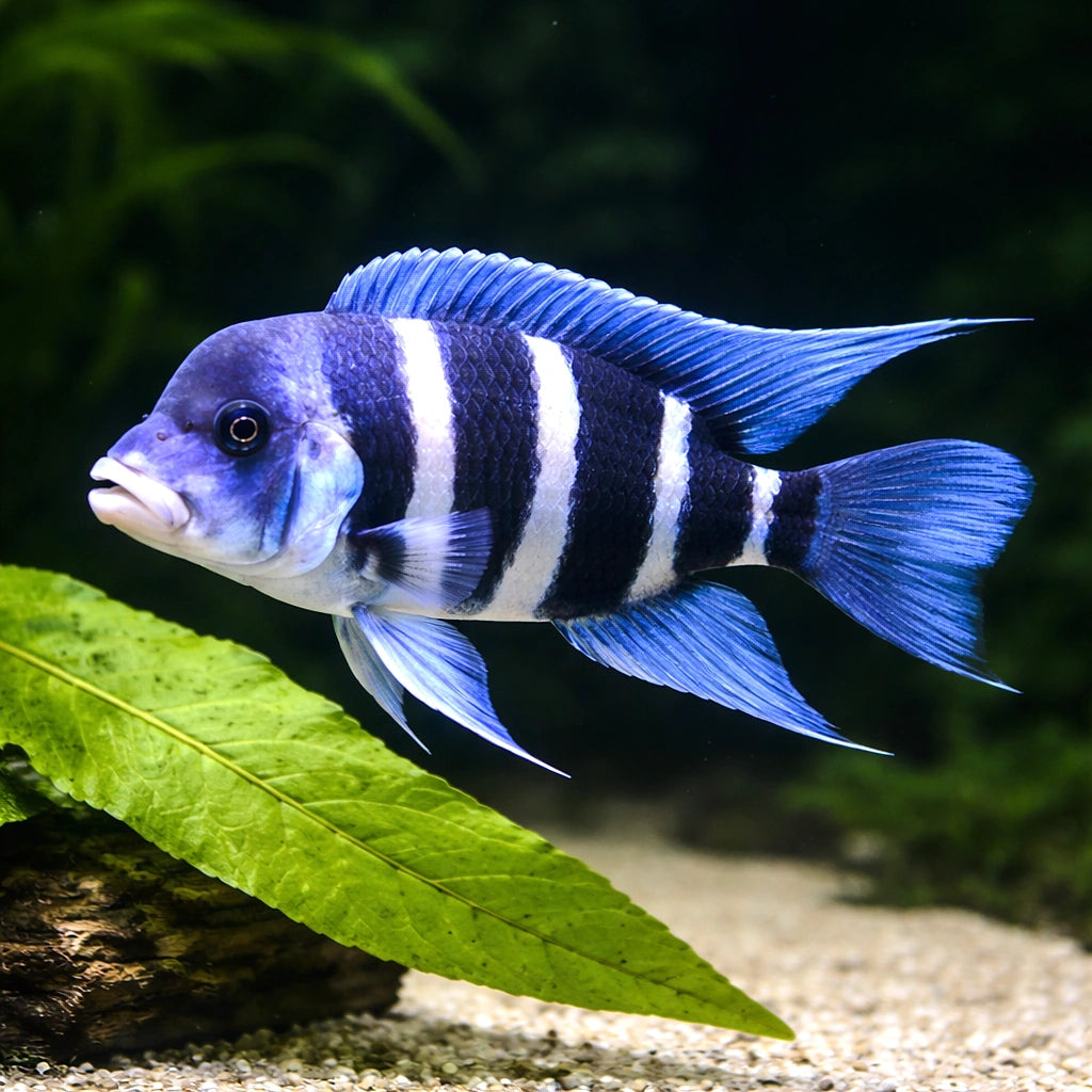 Humphead Cichlid - Tropical Fish for Sale UK (Cyphotilapia frontosa) — Add a striking Humphead Cichlid to your setup — scale…