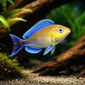 Katete Jumbo Sardine Cichlid - UK (Cyprichromis leptosoma) — A bold, eye-catching Katete Jumbo Sardine Cichlid for spacious…