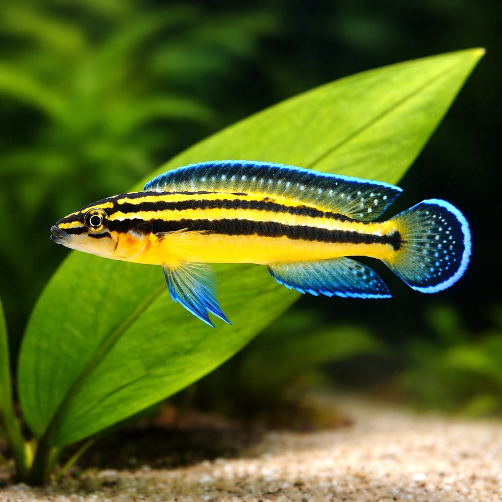 Striped Julie Kipili — Kipili Regan'S Julie - UK (Julidochromis regani) — Add Kipili Regan'S Julie to your tank with healthy…