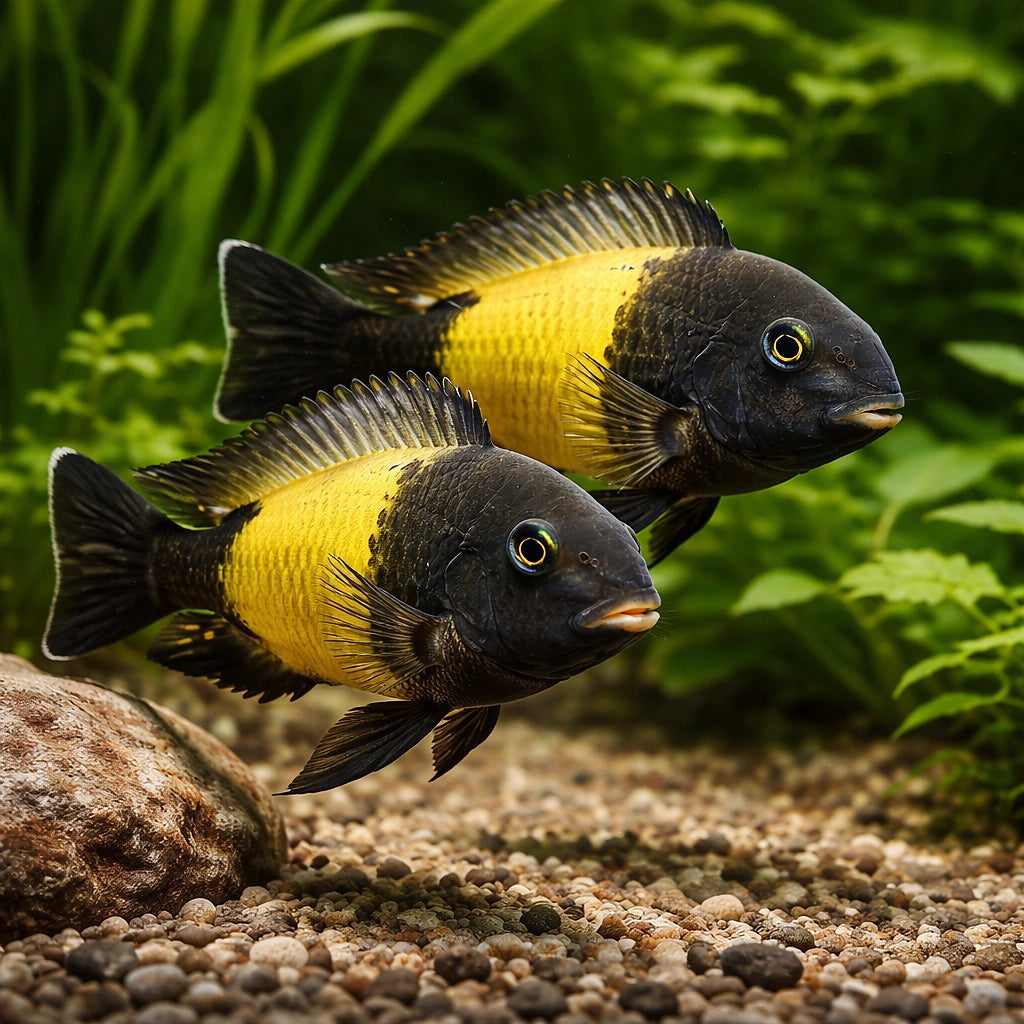 Kiriza Blunthead Cichlid - UK (Tropheus moorii) — Striking Kiriza Blunthead Cichlid for experienced tropical fish keepers…