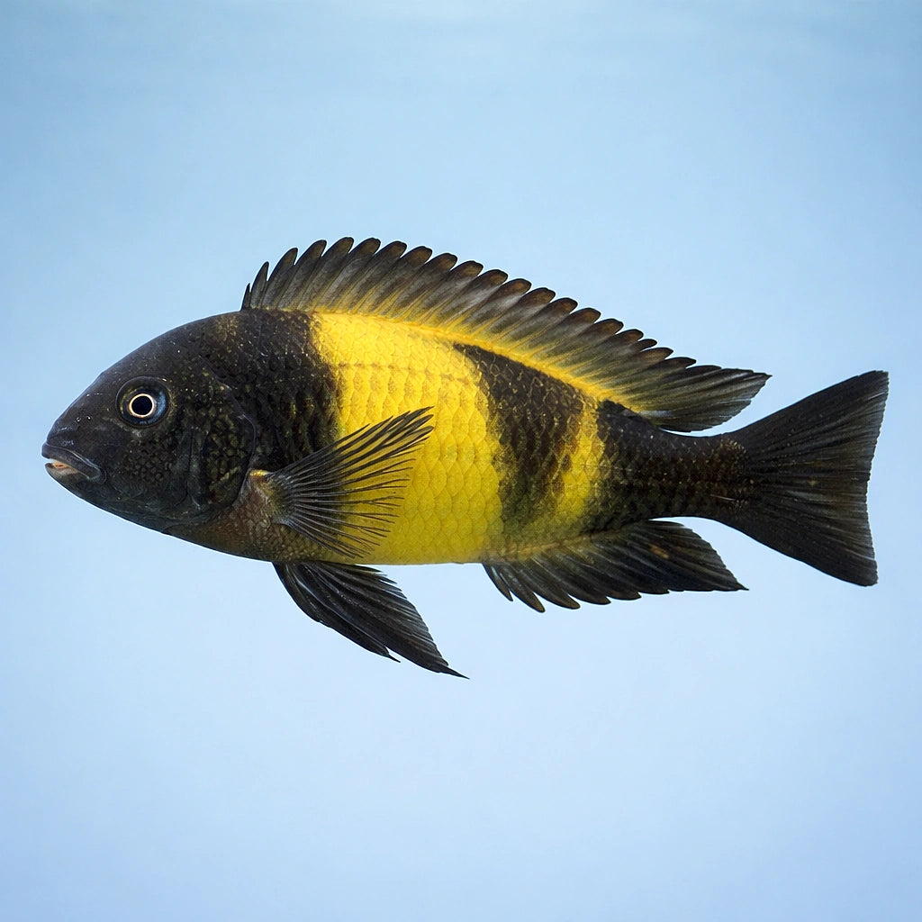 Kiriza Blunthead Cichlid - UK (Tropheus moorii) — Striking Kiriza Blunthead Cichlid for experienced tropical fish keepers…