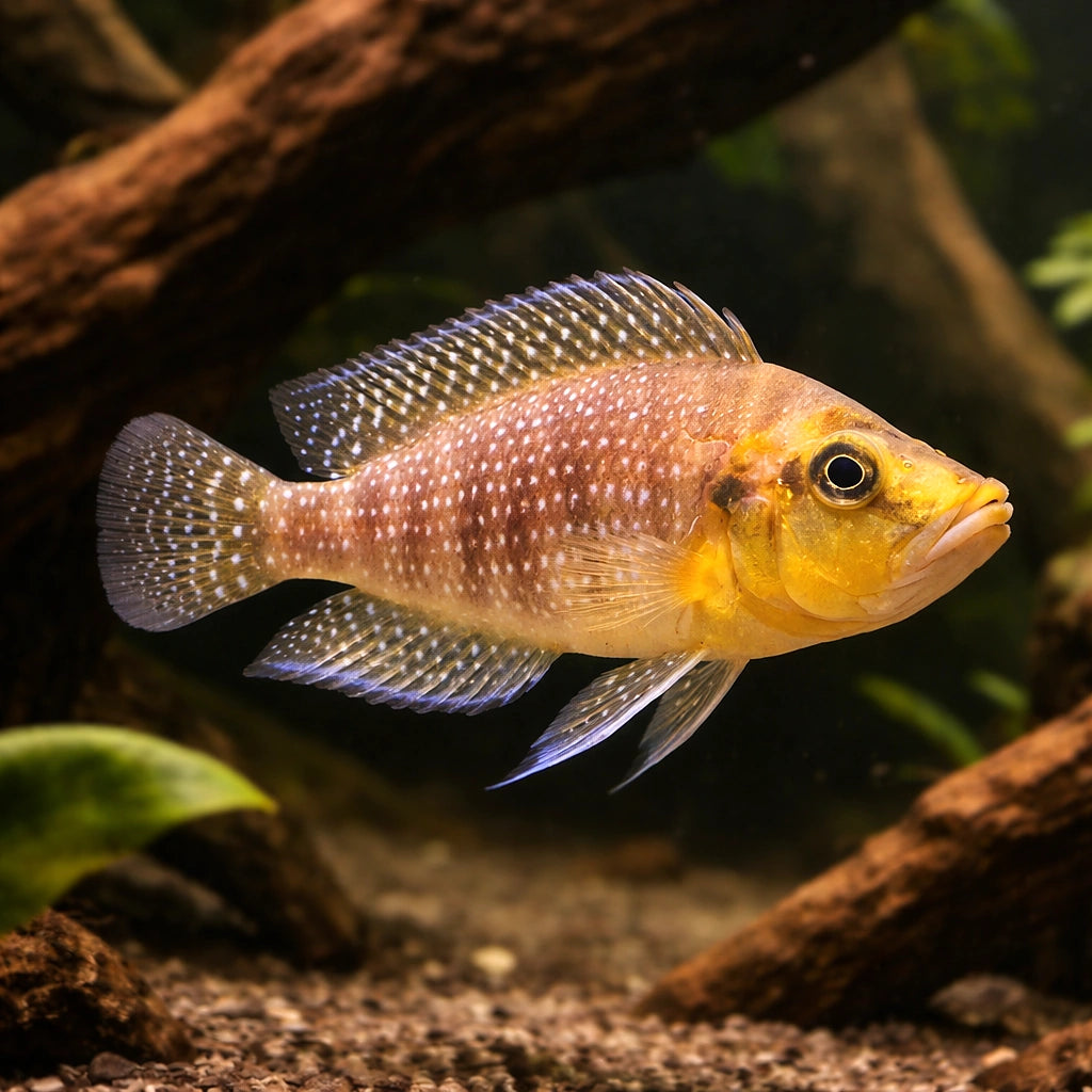 Mutondwe Compressiceps - Moderate Care | UK (Altolamprologus compressiceps) — Add the rare Mutondwe Compressiceps to your…
