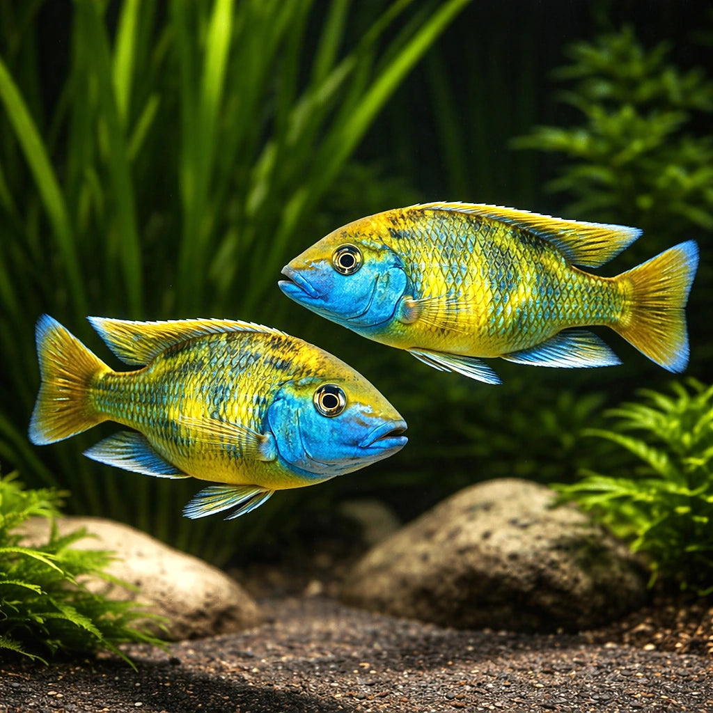 Nimbochromis venustus (Giraffe Hap Cichlid) - UK (Nimbochromis venustus) — Buy Nimbochromis venustus, the striking Giraffe…