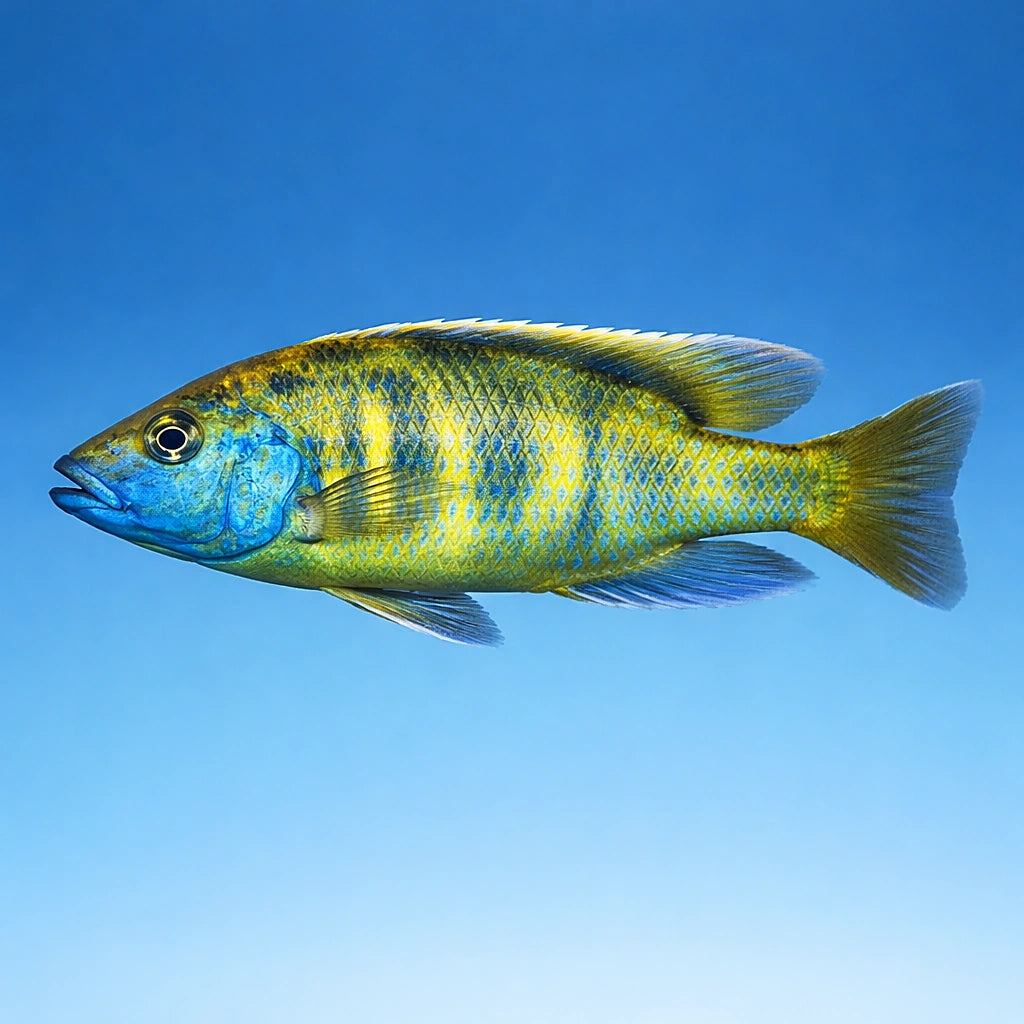 Nimbochromis venustus (Giraffe Hap Cichlid) - UK (Nimbochromis venustus) — Buy Nimbochromis venustus, the striking Giraffe…