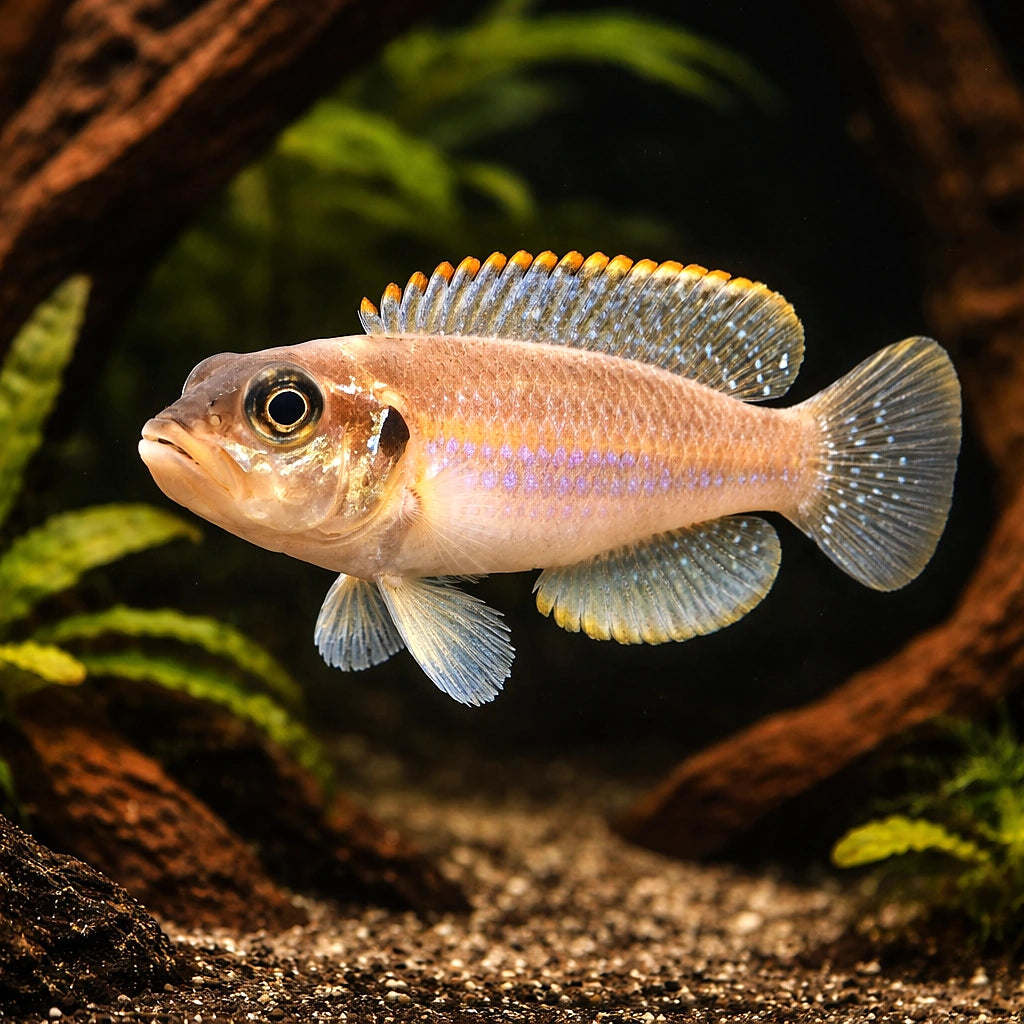 Ocellated Shelldweller — Ocellated Shell-Dweller - UK (Lamprologus ocellatus) — A fascinating shell-dwelling cichlid with…