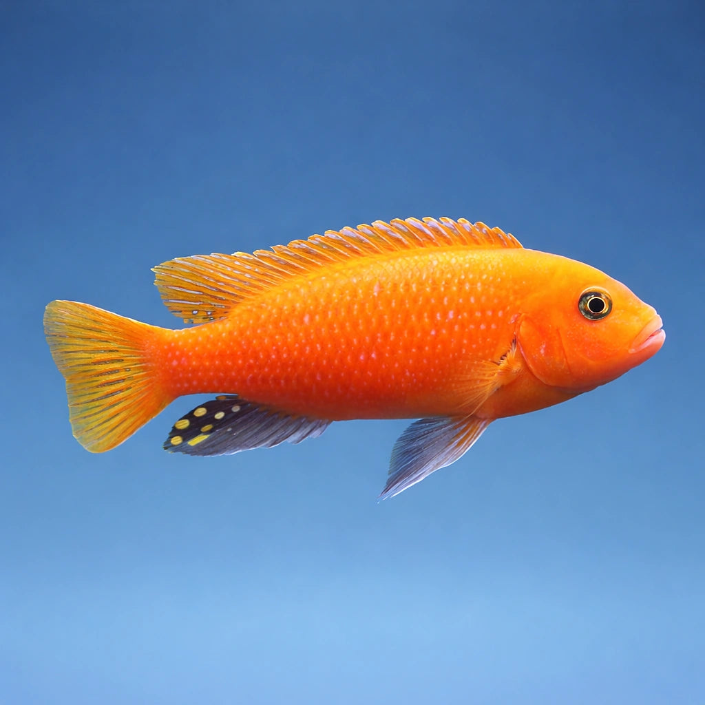 Pseudotropheus Maylandia Zebra Red + Malawi African Cichlid - UK (Maylandia zebra) — Add striking Malawi colour to your tank…