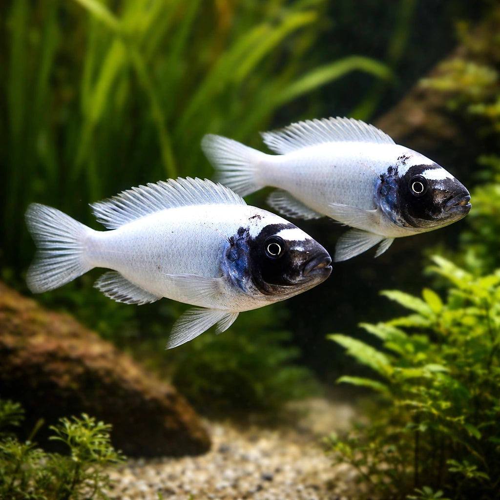 Pseudotropheus polit - Moderate Care | UK (Pseudotropheus polit) — Buy Pseudotropheus polit, a bold moderate-care Malawi…