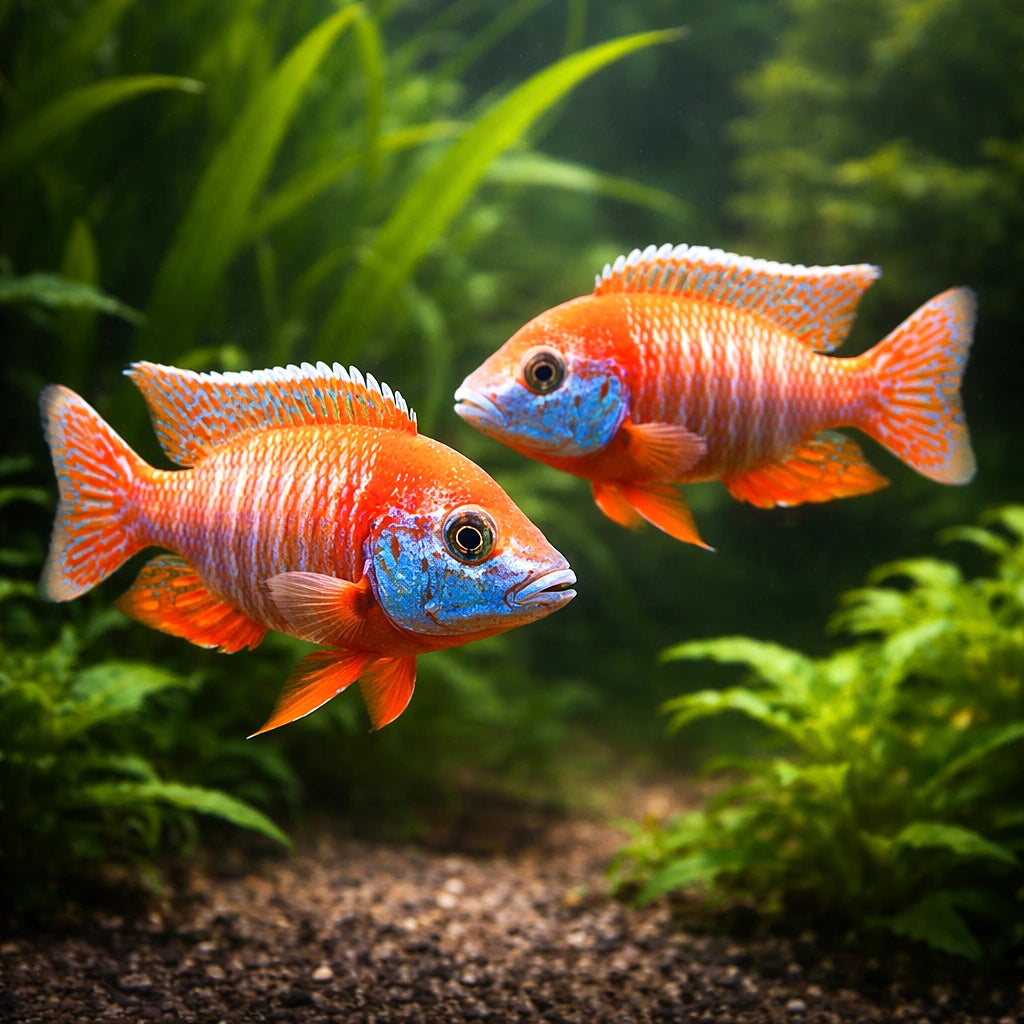 Red Pecock Cichlid — Red Peacock Cichlid (Aulonocara sp.) - UK (Aulonocara sp.) — Buy a striking Red Peacock Cichlid for…