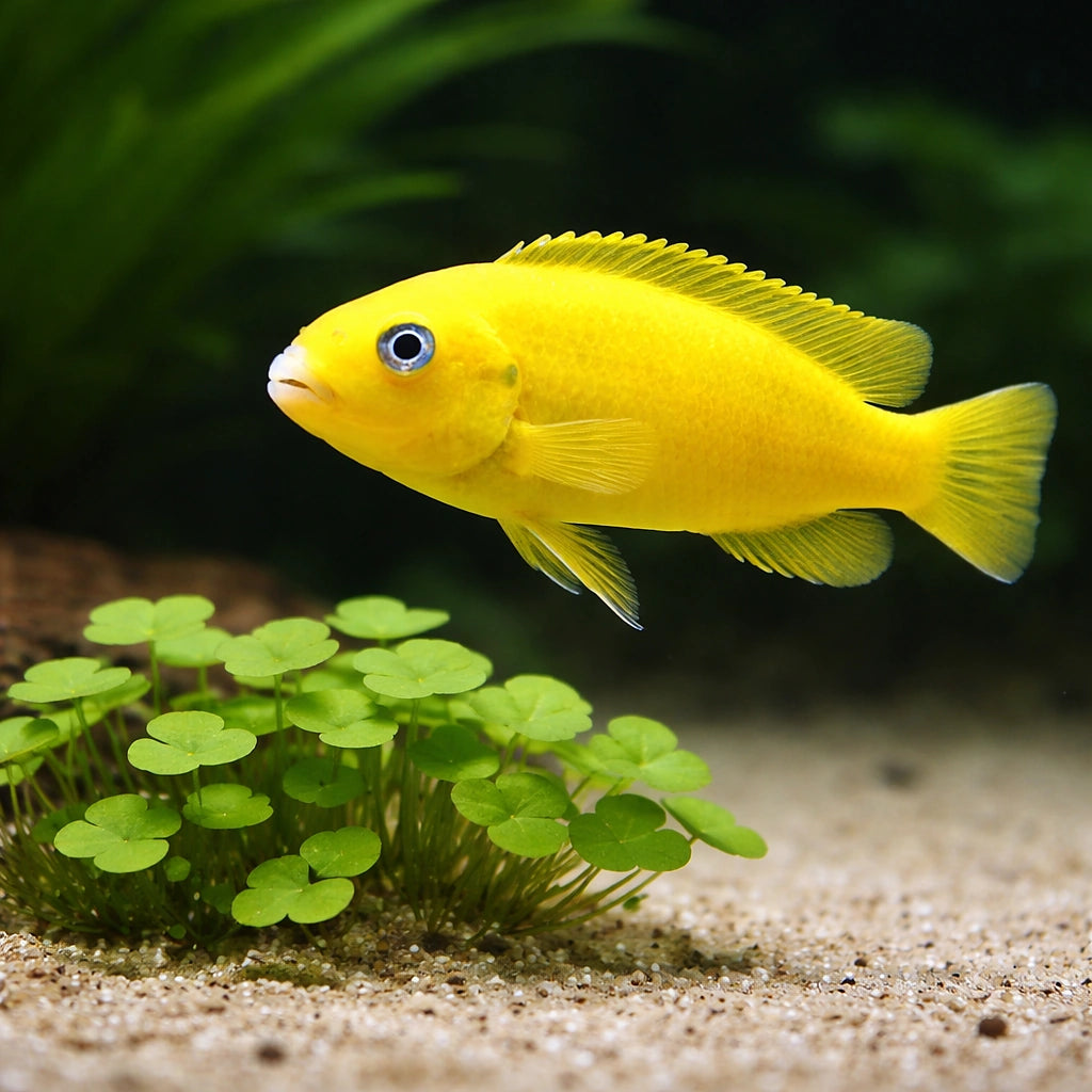 Saulosi Dwarf Mbuna Cichlid - Moderate Care | UK (Chindongo saulosi) — Bright and active Saulosi Dwarf Mbuna Cichlid, ideal…