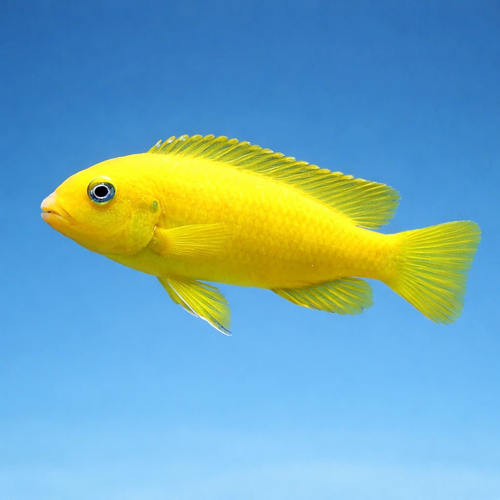 Saulosi Dwarf Mbuna Cichlid - Moderate Care | UK (Chindongo saulosi) — Bright and active Saulosi Dwarf Mbuna Cichlid, ideal…