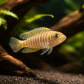 Many-Banded Dwarf Lamprolog — Shell-Dwelling Cichlid - Moderate Care | UK (Neolamprologus multifasciatus) — Distinctive…
