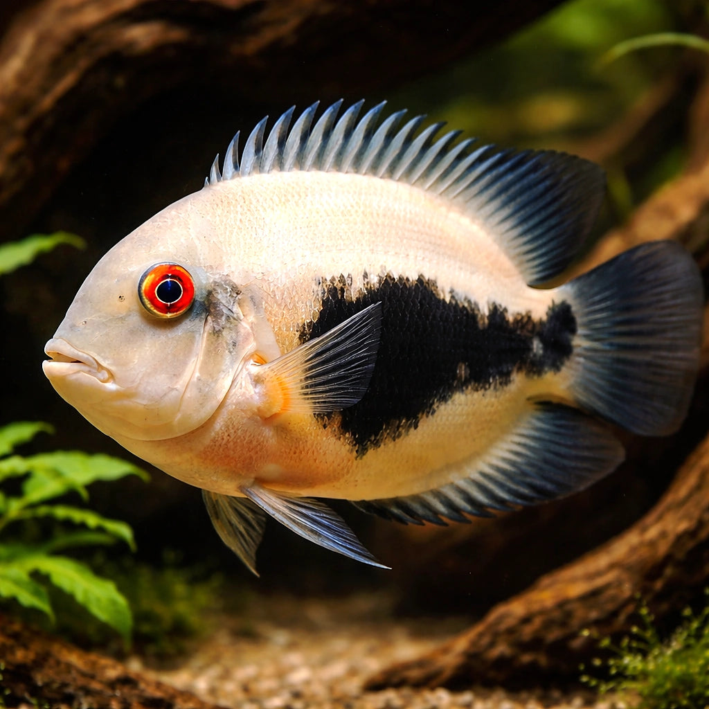 Uaru Cichlid (Uaru) - UK (Uaru amphiacanthoides) — Add the elegant Uaru cichlid to your aquarium for a calm, planted-tank…