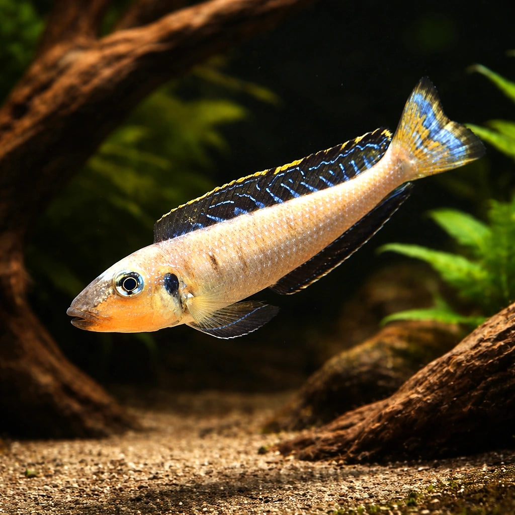 Utinta Black-Chinned Xenotilapia - Tropical Fish for Sale UK (Enantiopus melanogenys) — Buy Utinta Black-Chinned — hero…