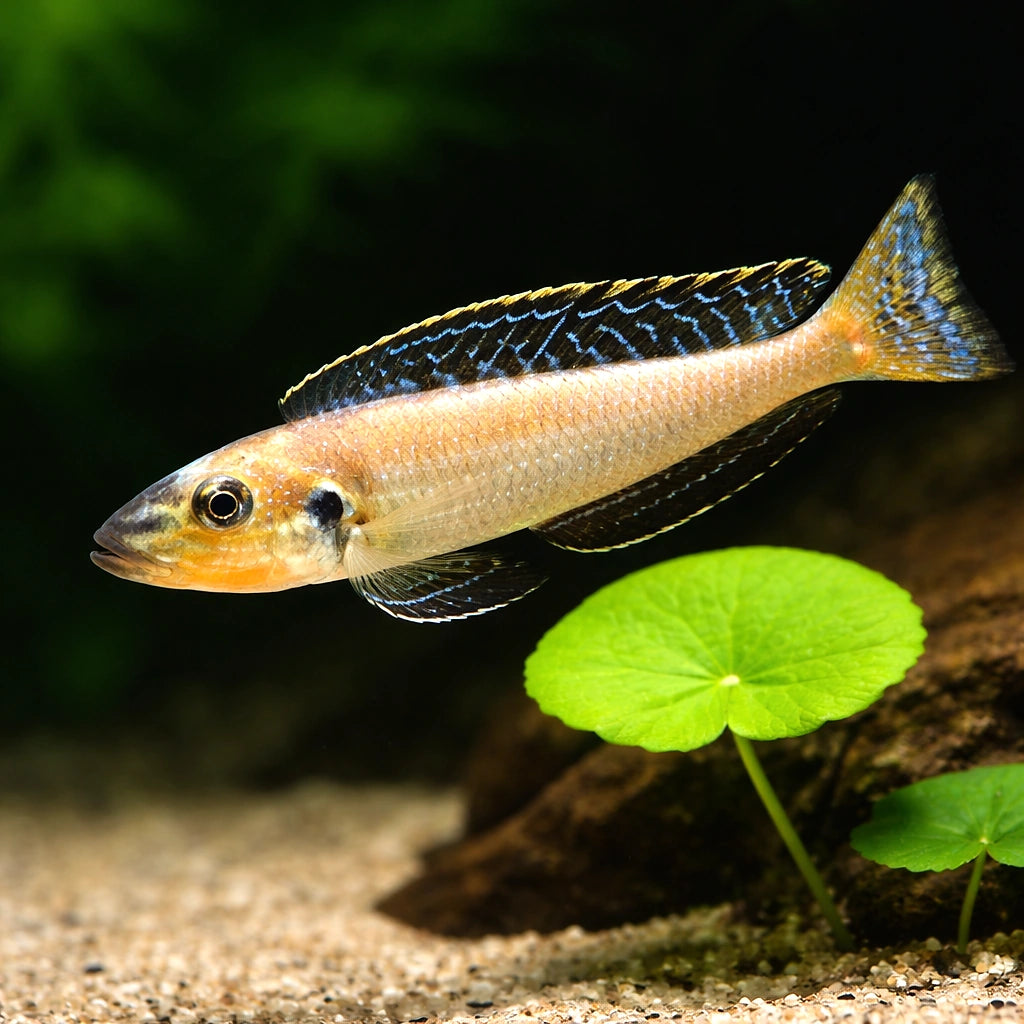 Utinta Black-Chinned Xenotilapia - Tropical Fish for Sale UK (Enantiopus melanogenys) — Buy Utinta Black-Chinned — scale…