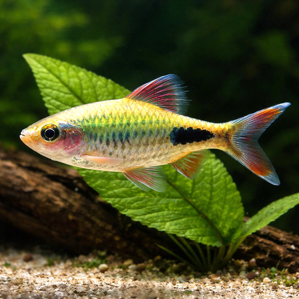 Mahecola Barbs - Puntius Mahecola - Barbus Mahecola - Cyprinid Fish, Stunning Tropical Fish for Beginners, Perfect Schooling…