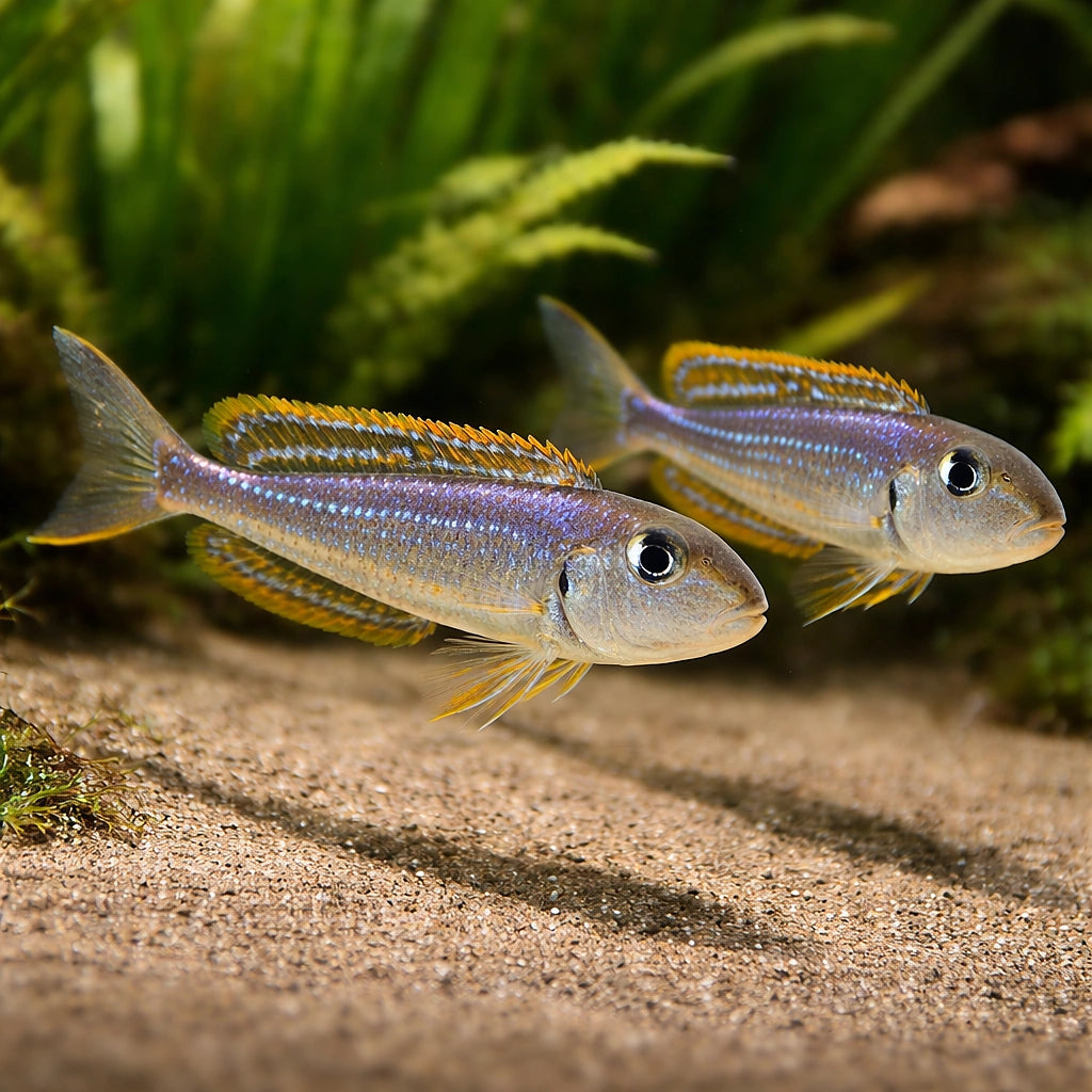 Xenotilapia Ochrogenys Karilani - Peaceful Tropical Fish UK (Xenotilapia ochrogenys) — A striking and elegant Xenotilapia…