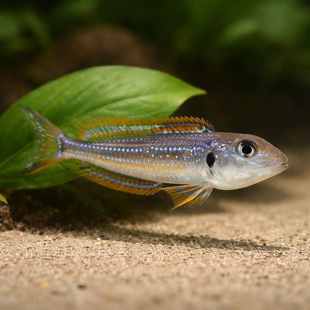Xenotilapia Ochrogenys Karilani - Peaceful Tropical Fish UK (Xenotilapia ochrogenys) — A striking and elegant Xenotilapia…