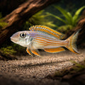 Xenotilapia Ochrogenys «Kigoma» - UK (Xenotilapia ochrogenys) — Add Xenotilapia Ochrogenys Kigoma to your tank for a rare…