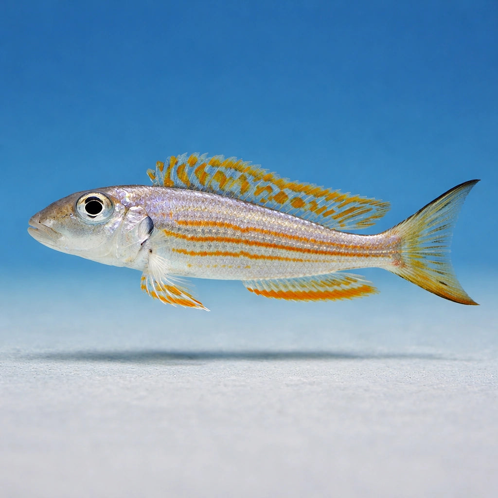 Xenotilapia Ochrogenys «Kigoma» - UK (Xenotilapia ochrogenys) — Add Xenotilapia Ochrogenys Kigoma to your tank for a rare…
