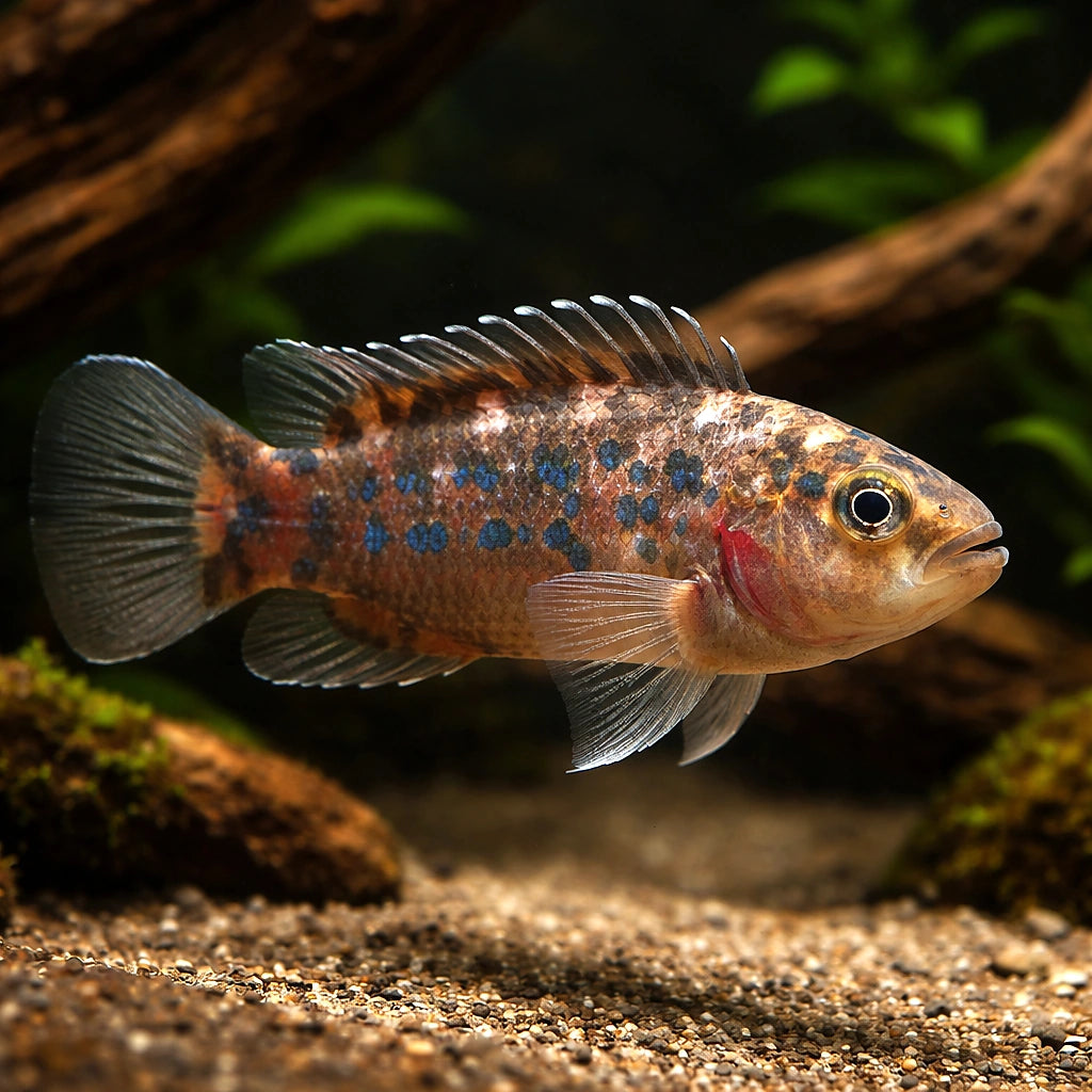 Badis Assamensis - Assam Badis Rare Temperate Fish UK (Badis assamensis) — Rare Assam Badis ideal for specialist temperate…