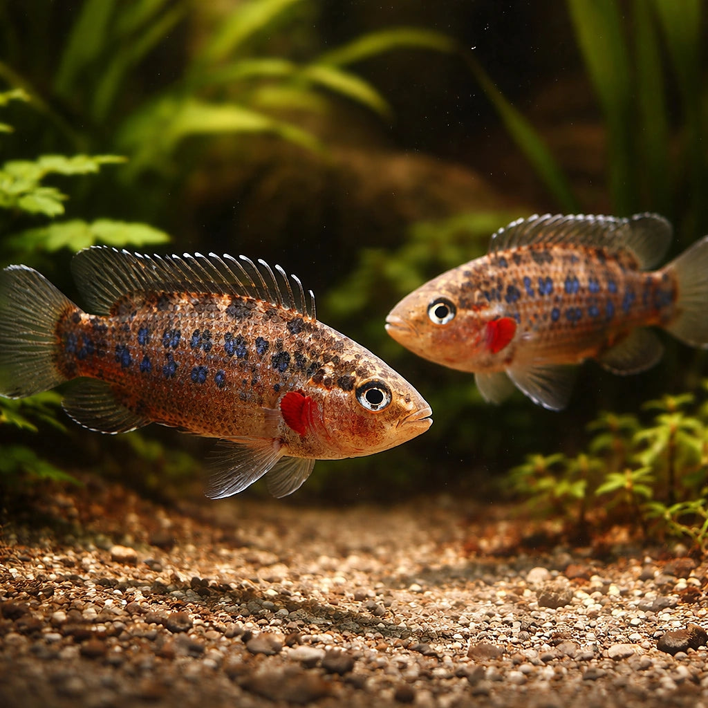 Badis Assamensis - Assam Badis Rare Temperate Fish UK (Badis assamensis) — Rare Assam Badis ideal for specialist temperate…