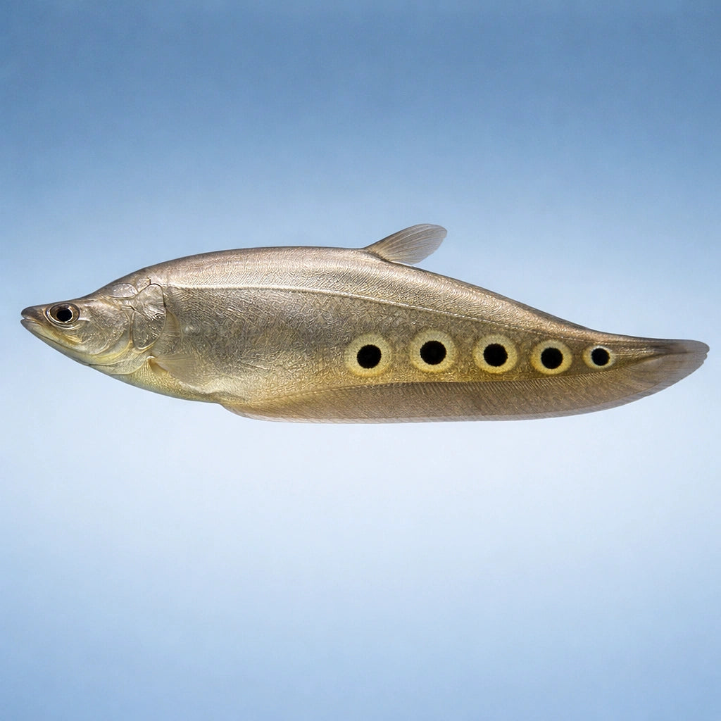 Clown Knifefish (Chitala chitala / Notopterus chitala) - UK (Chitala chitala) — Add a striking Clown Knifefish to your…