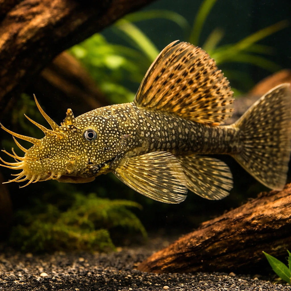 Bristle Nose Catfish — Bristlenose Pleco (Ancistrus sp.) - UK (Ancistrus sp.) — Buy a hardy Bristlenose Pleco for your…