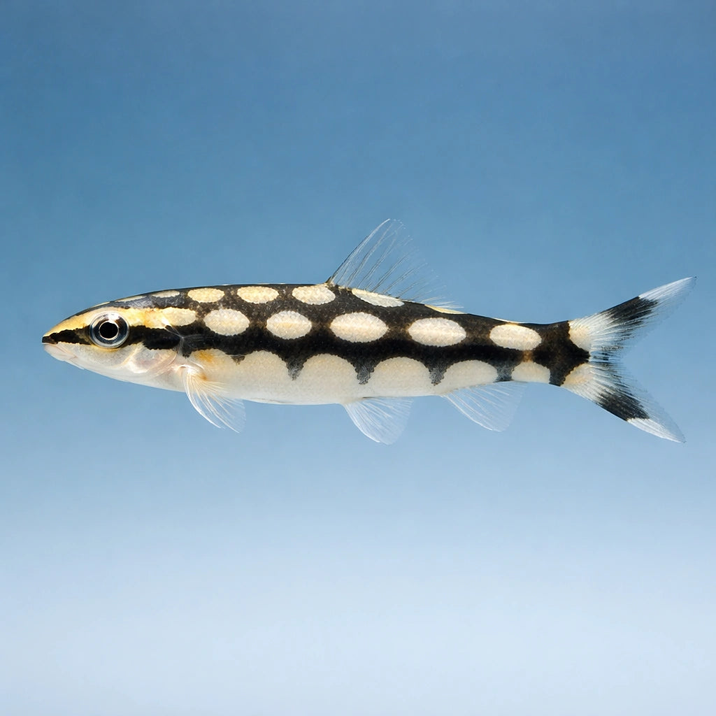 Dwarf Chain Loach - Tropical Fish UK (Ambastaia sidthimunki) — Add character to your aquarium with Dwarf Chain Loach, a…