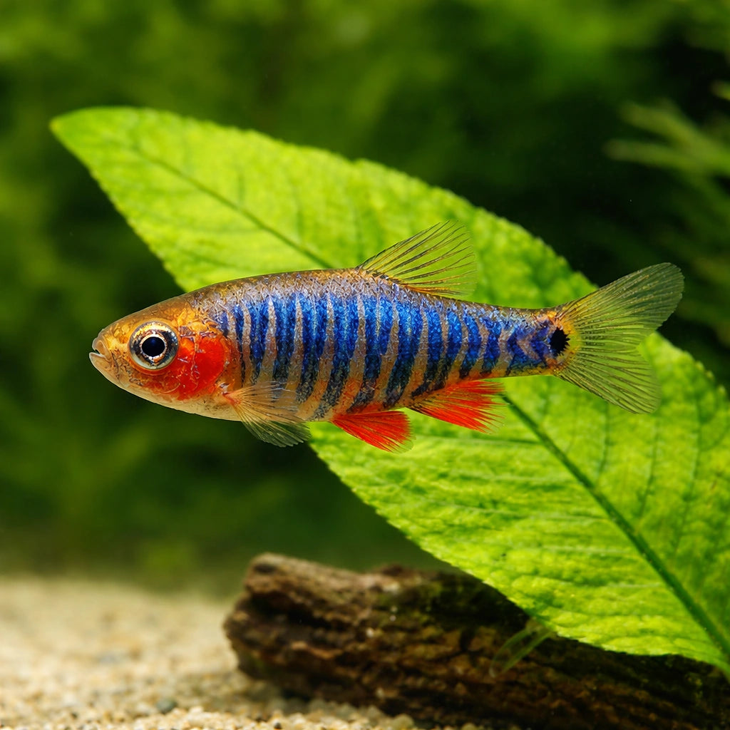 Emerald Dwarf Danios - Danio Erythromicron - Cyprinid Fish, Stunning Tropical Fish for Your Aquarium, Low Maintenance and…