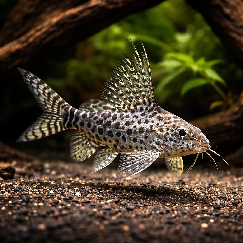 Feather-Fin Synodontis — Synodontis Eupterus - Moderate Care | UK (Synodontis eupterus) — Add the striking Synodontis — hero…
