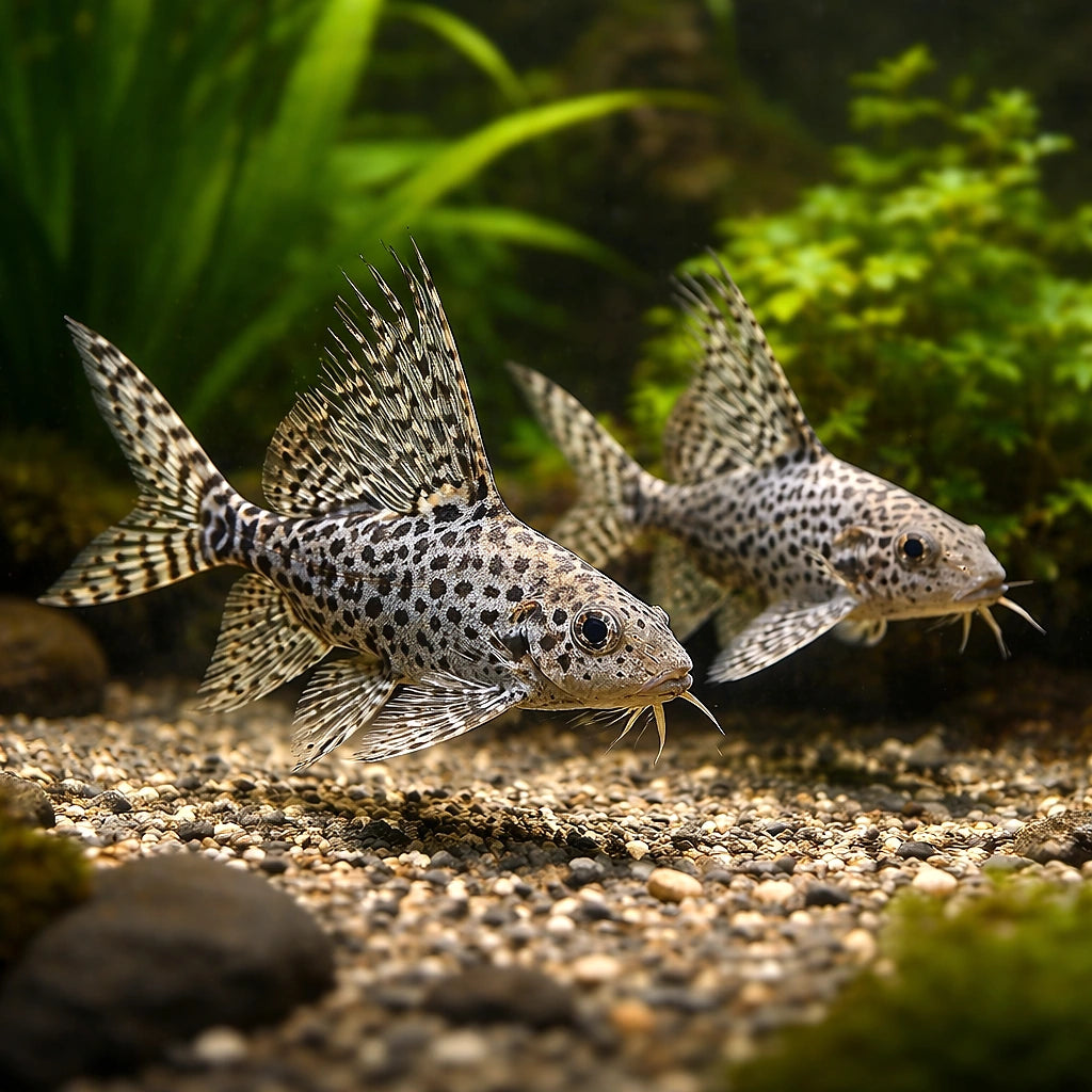 Feather-Fin Synodontis — Synodontis Eupterus - Moderate Care | UK (Synodontis eupterus) — Add the striking Synodontis — pair…