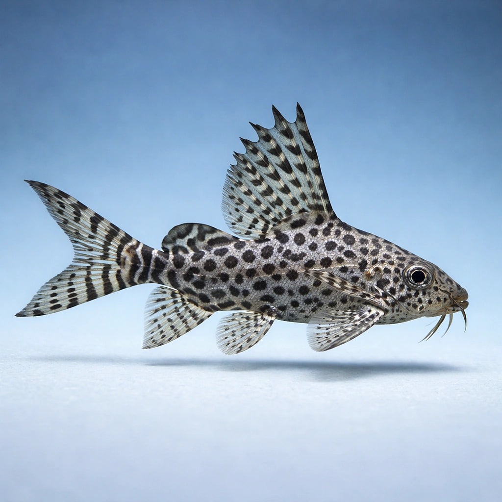 Feather-Fin Synodontis — Synodontis Eupterus - Moderate Care | UK (Synodontis eupterus) — Add the striking Synodontis — side…