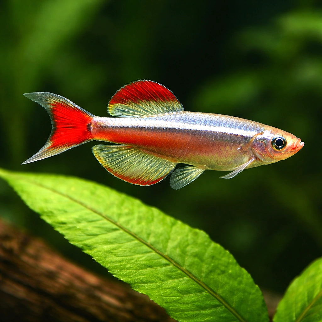 Longfin White Cloud Mountain Minnows (Tanichthys albonubes) - UK (Tanichthys albonubes) — Buy stunning Longfin White Cloud…