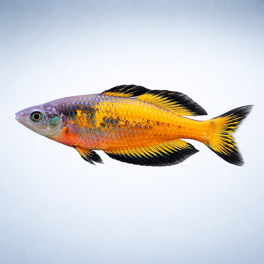Orange Rainbowfish (Melanotaenia Parkinsoni) - UK (Melanotaenia parkinsoni) — Bright orange Parkinson's Rainbowfish for…