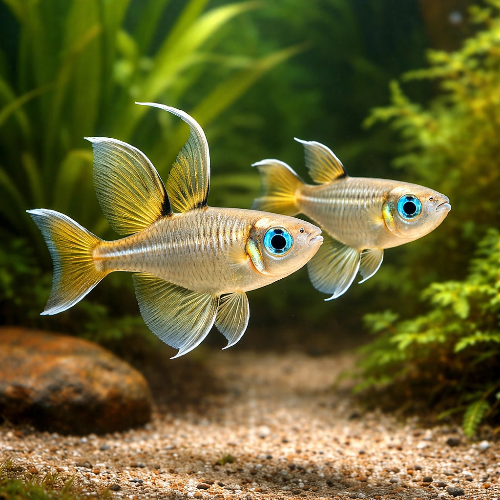 Pacific Blue-Eye (Pseudomugil signifer) - UK (Pseudomugil signifer) — Add peaceful Pacific Blue-Eye rainbowfish to your tank…