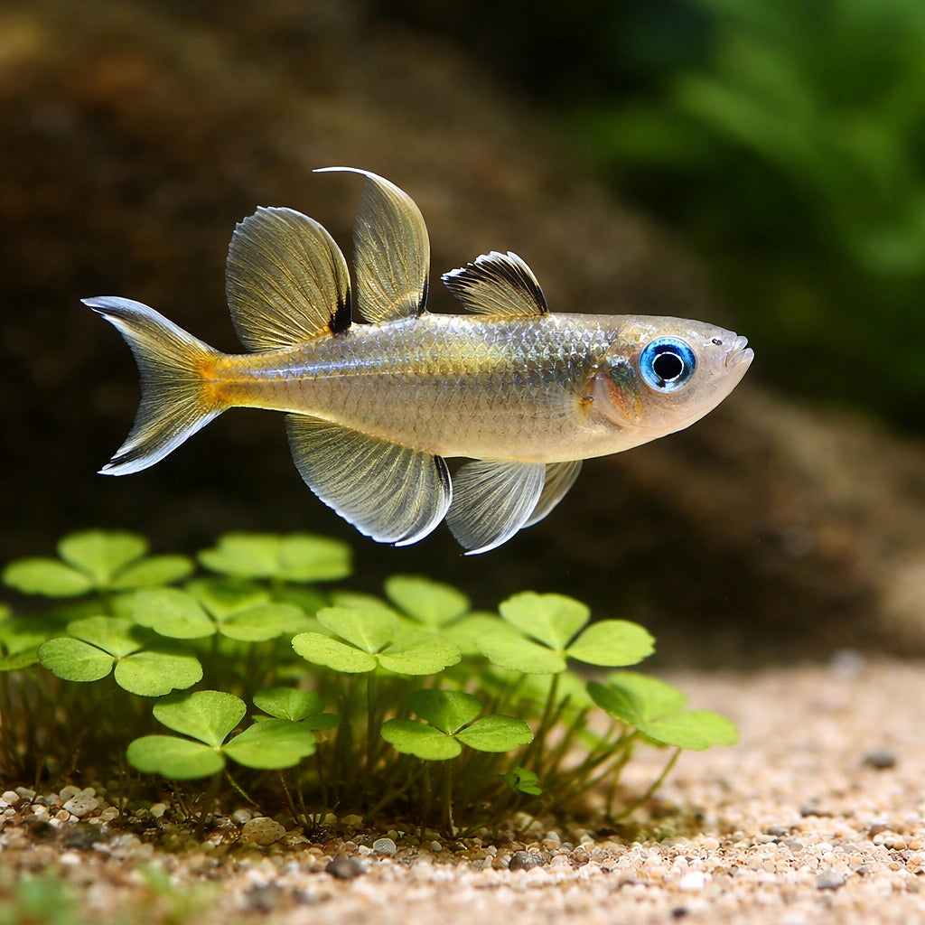 Pacific Blue-Eye (Pseudomugil signifer) - UK (Pseudomugil signifer) — Add peaceful Pacific Blue-Eye rainbowfish to your tank…